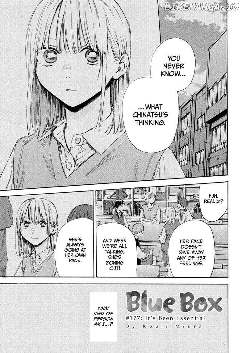 Blue Box, Chapter 177 image 01
